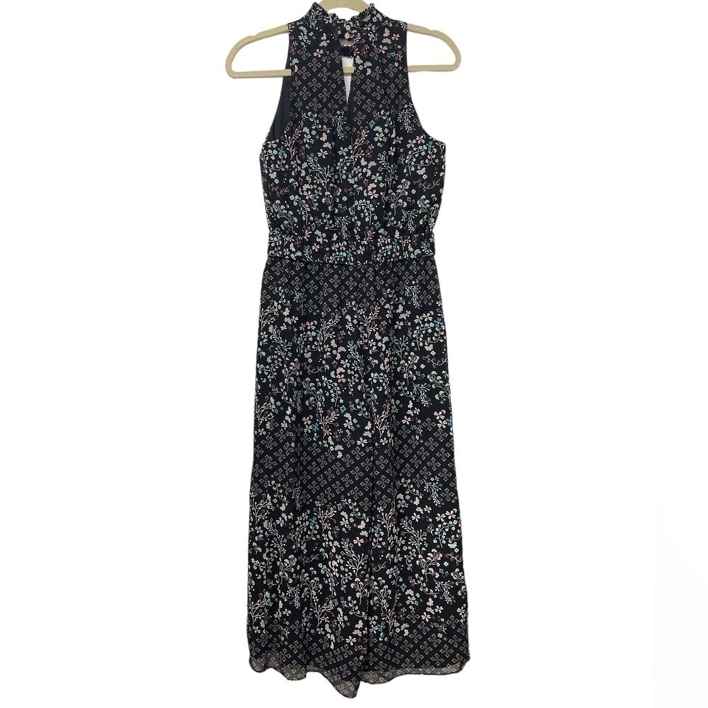 Ted Baker Marcila Hazel Halter Neck Wide Leg Floral Jumpsuit - XS - Picture 11 of 14